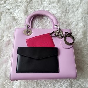 SOLD Lady Dior medium pocket bag